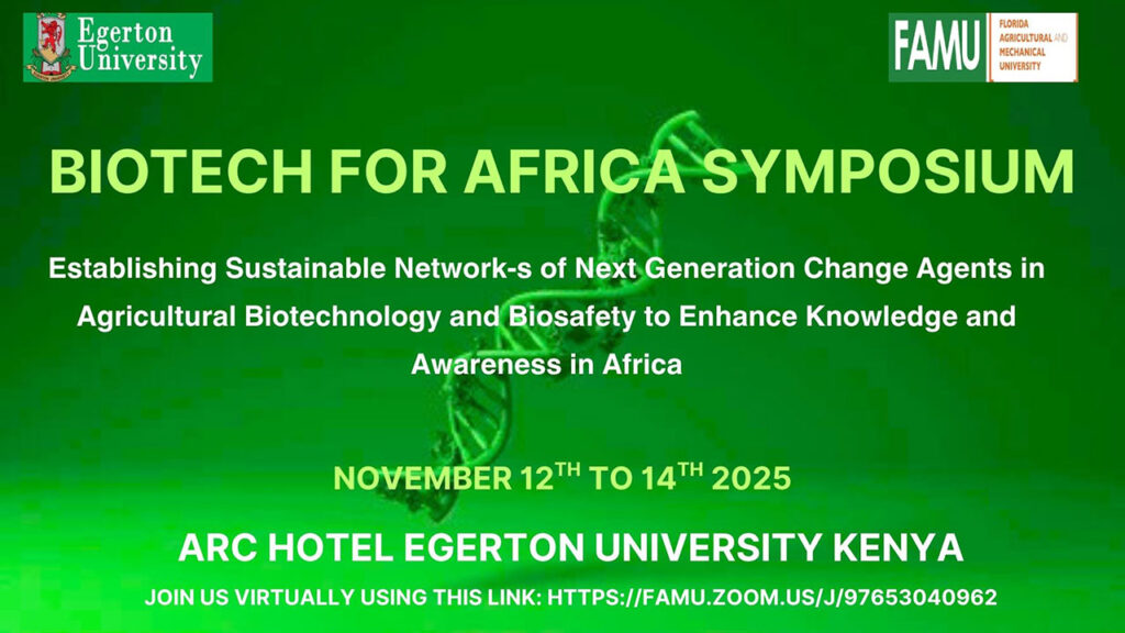 BIOTECH FOR AFRICA SYMPOSIUM
